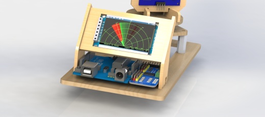 Arduino迷你雷达探测缩略图
